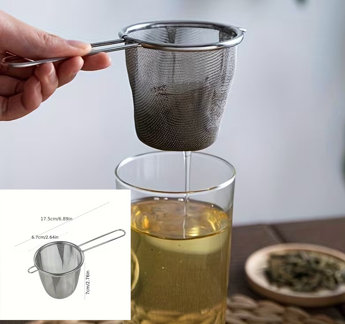 Stainless steel Buket Strainers with Handle
