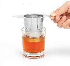 Stainless steel Cup strainers with Lid