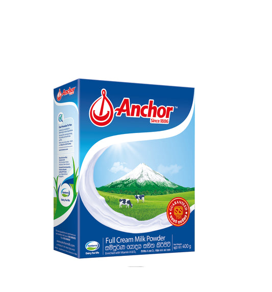 Anchor Full Cream Instant Milk powder 400g