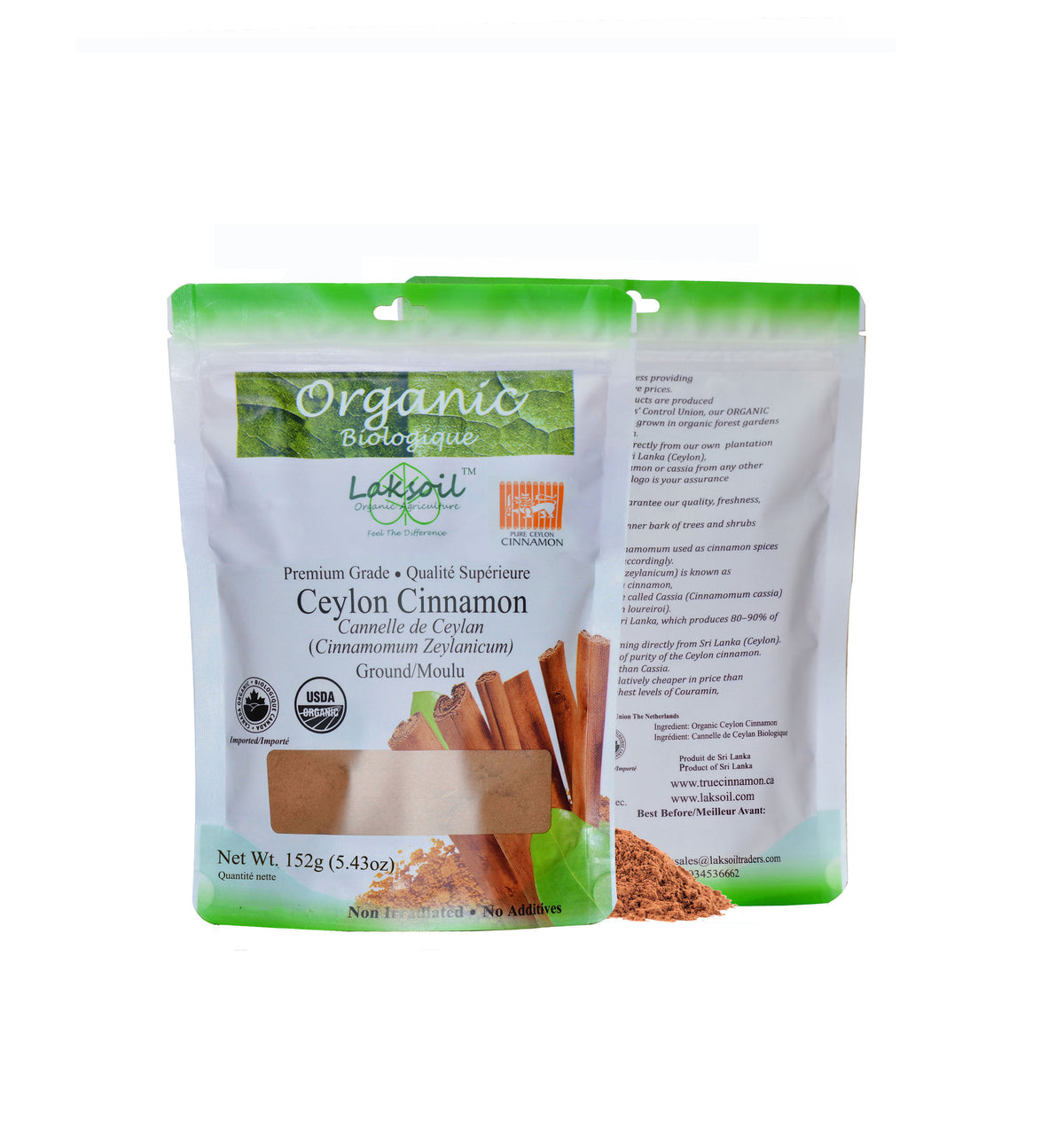 Organic Ceylon Cinnamon Premium Grade Powder – Lakshop