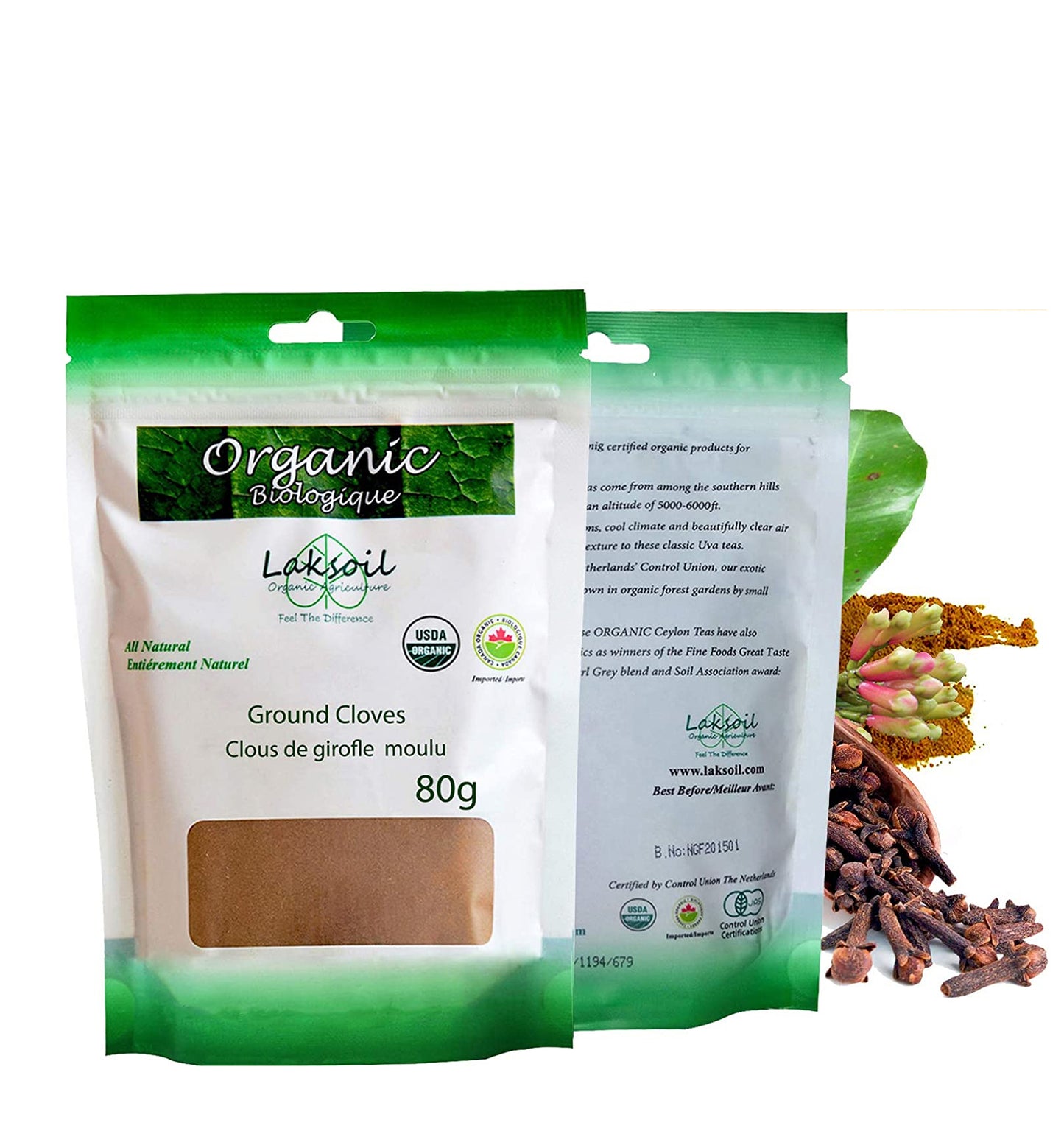 Organic Ceylon  Cloves  Powder 80g/2.86oz