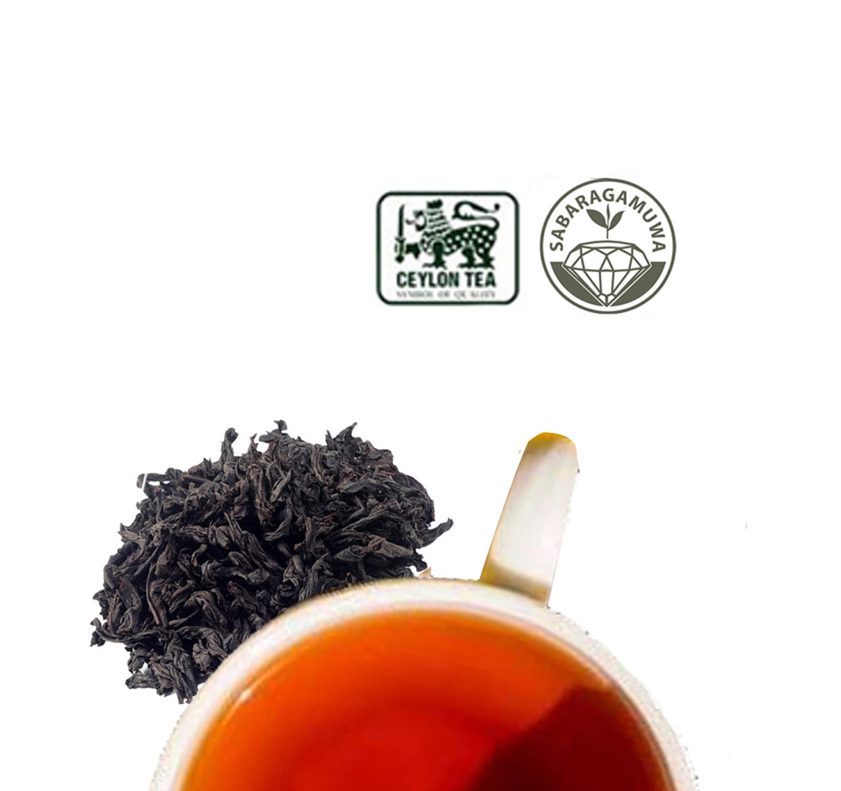 Pure Ceylon Black FBOP Premium Big Leaves Tea 1LB/454g Bottle -Sabaragumuwa Tea