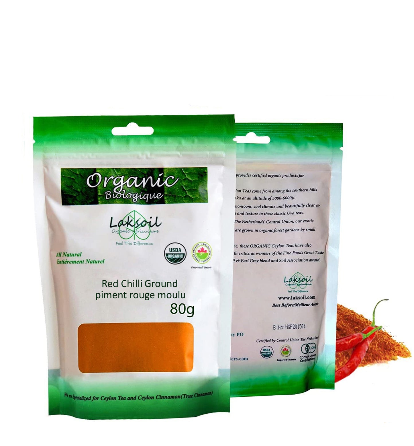 Organic Ceylon Chilli Powder