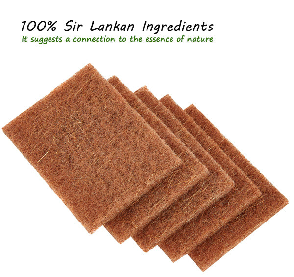Coir Eco Friendly Dish Scrubber Pack