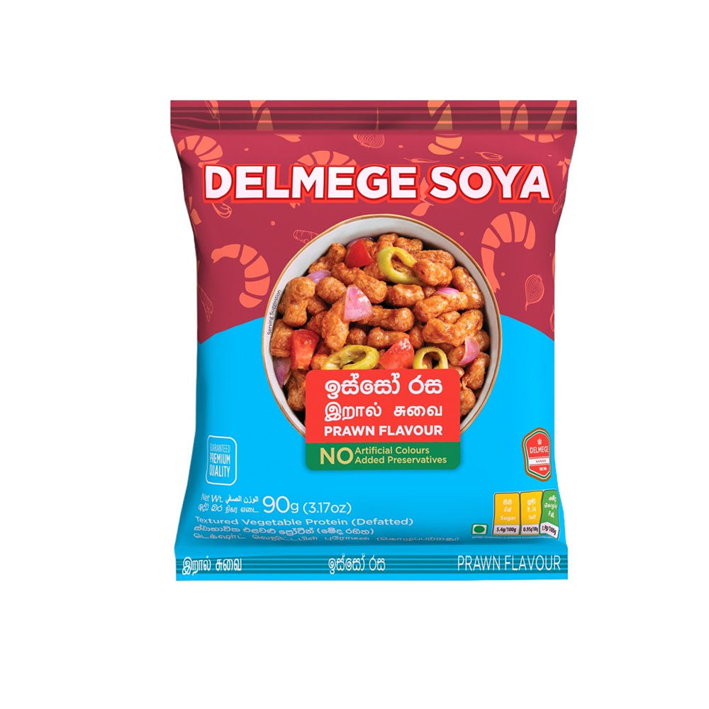 Delmege Prawn Flavour Soya Meat 90g