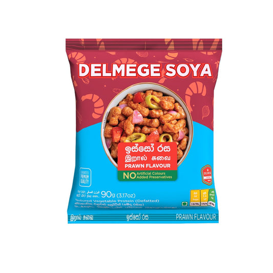 Delmege Prawn Flavour Soya Meat 90g
