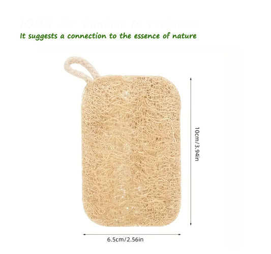 Eco Friendly Natural loofah sponge for Gentle Exfoliating Care