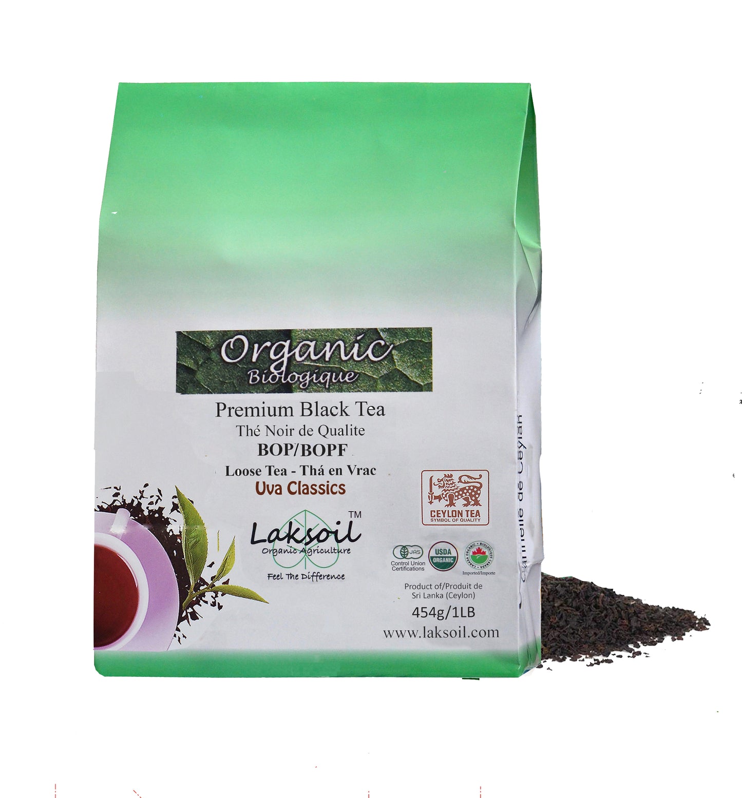Organic Pure Ceylon Black BOPF Premium semi-leafy Tea-Uva Tea