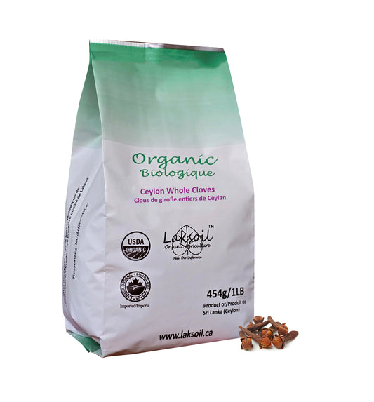 Organic Ceylon  whole Cloves  Powder 454g/1LB