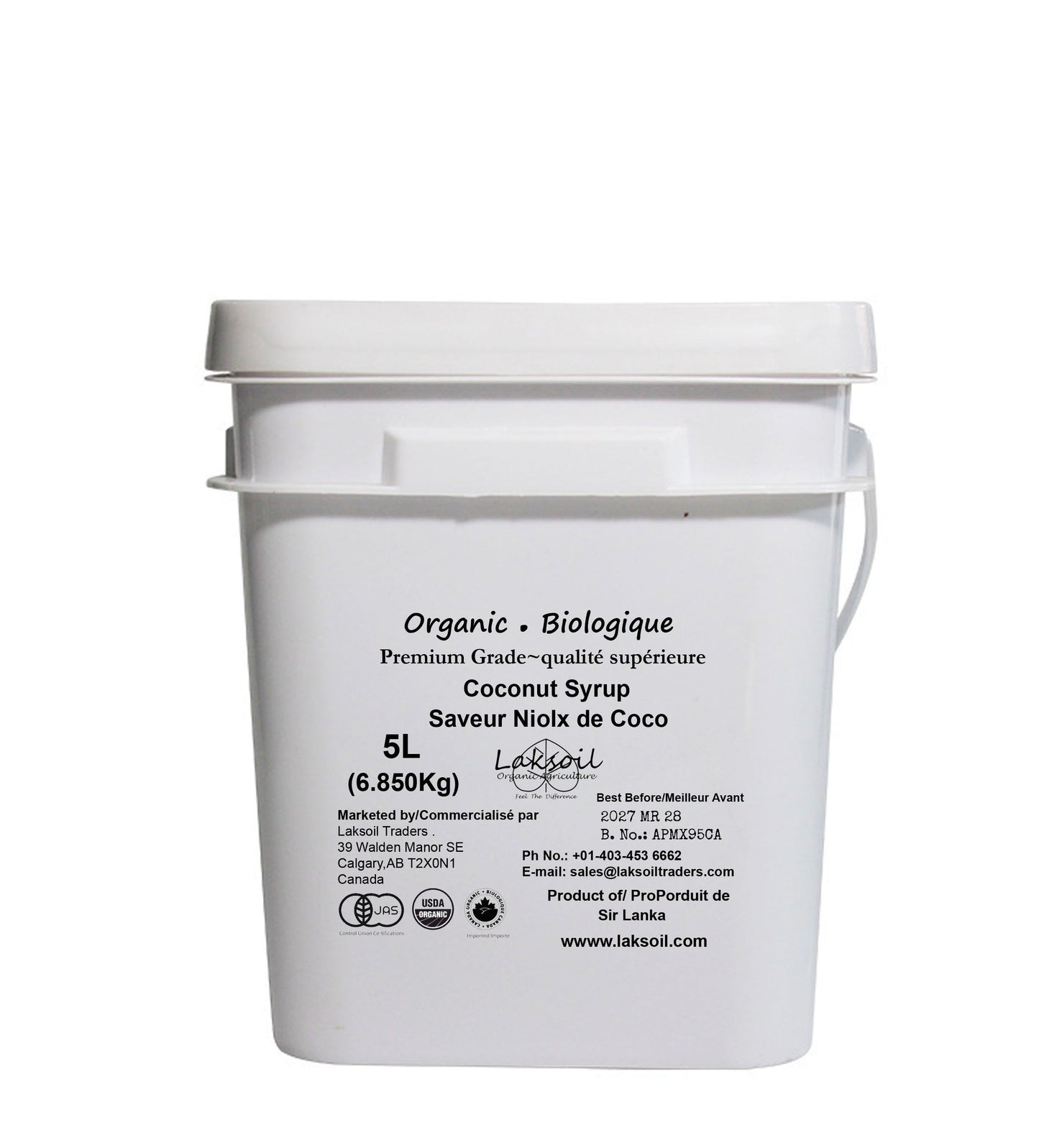 Organic Ceylon Coconut Syrup