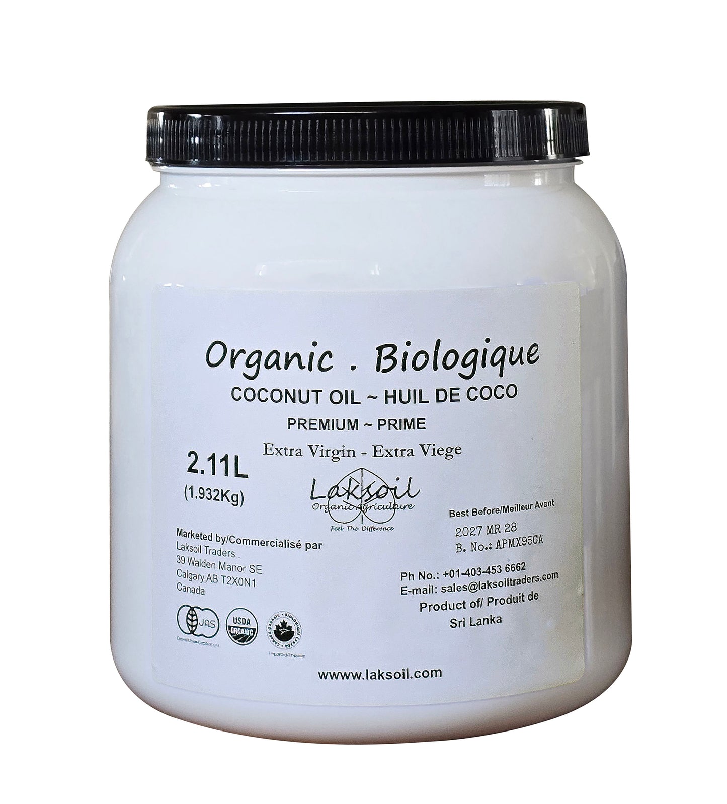 Organic Ceylon Coconut Extra Virgin