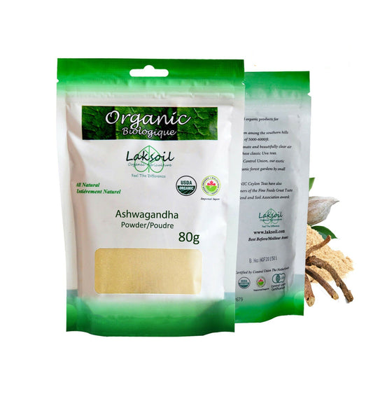 Certified ORGANIC Ashwagandha Powder